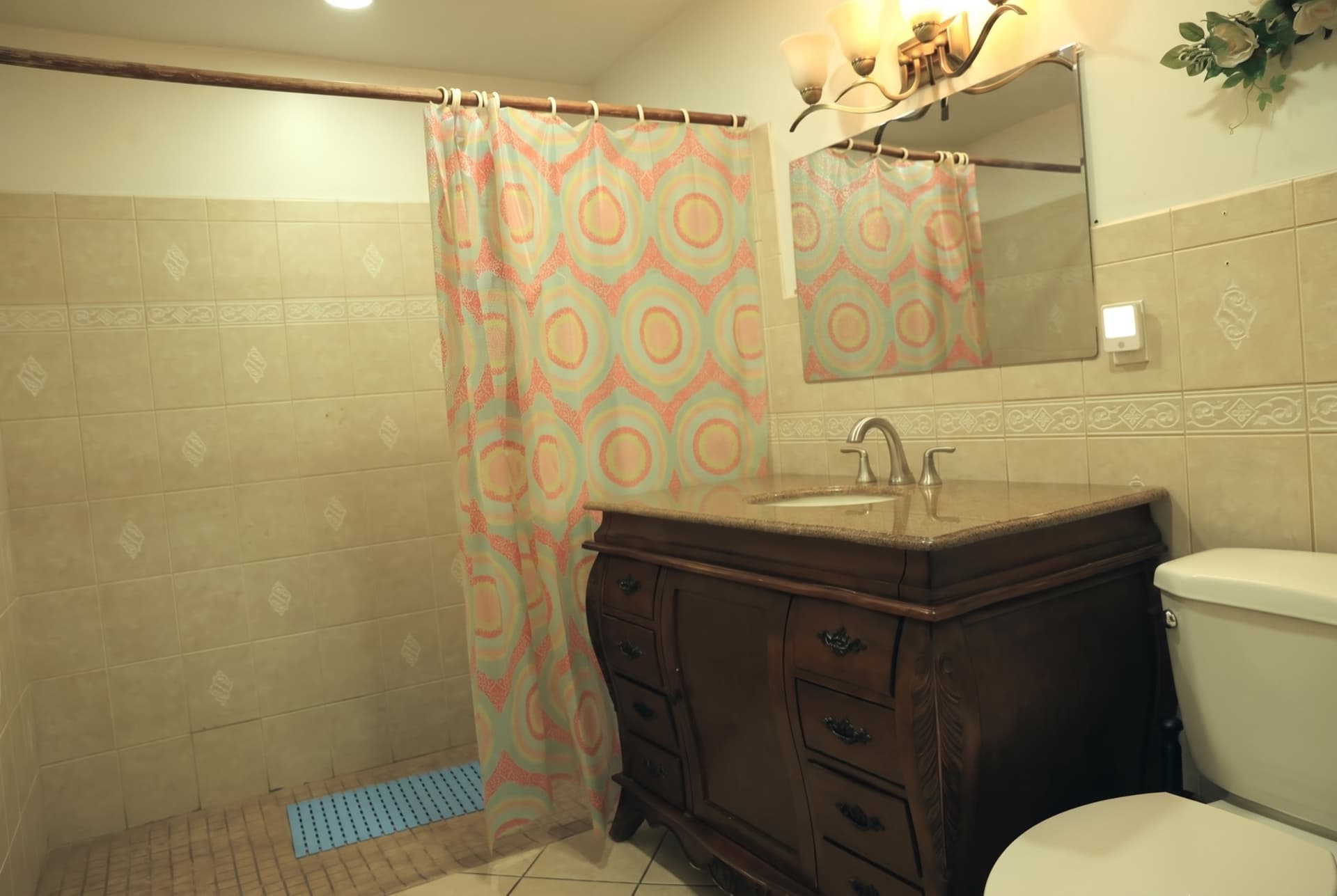 Private, clean bathrooms